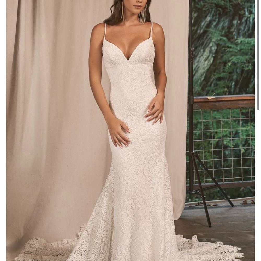 Lillian West Lace Wedding Dress